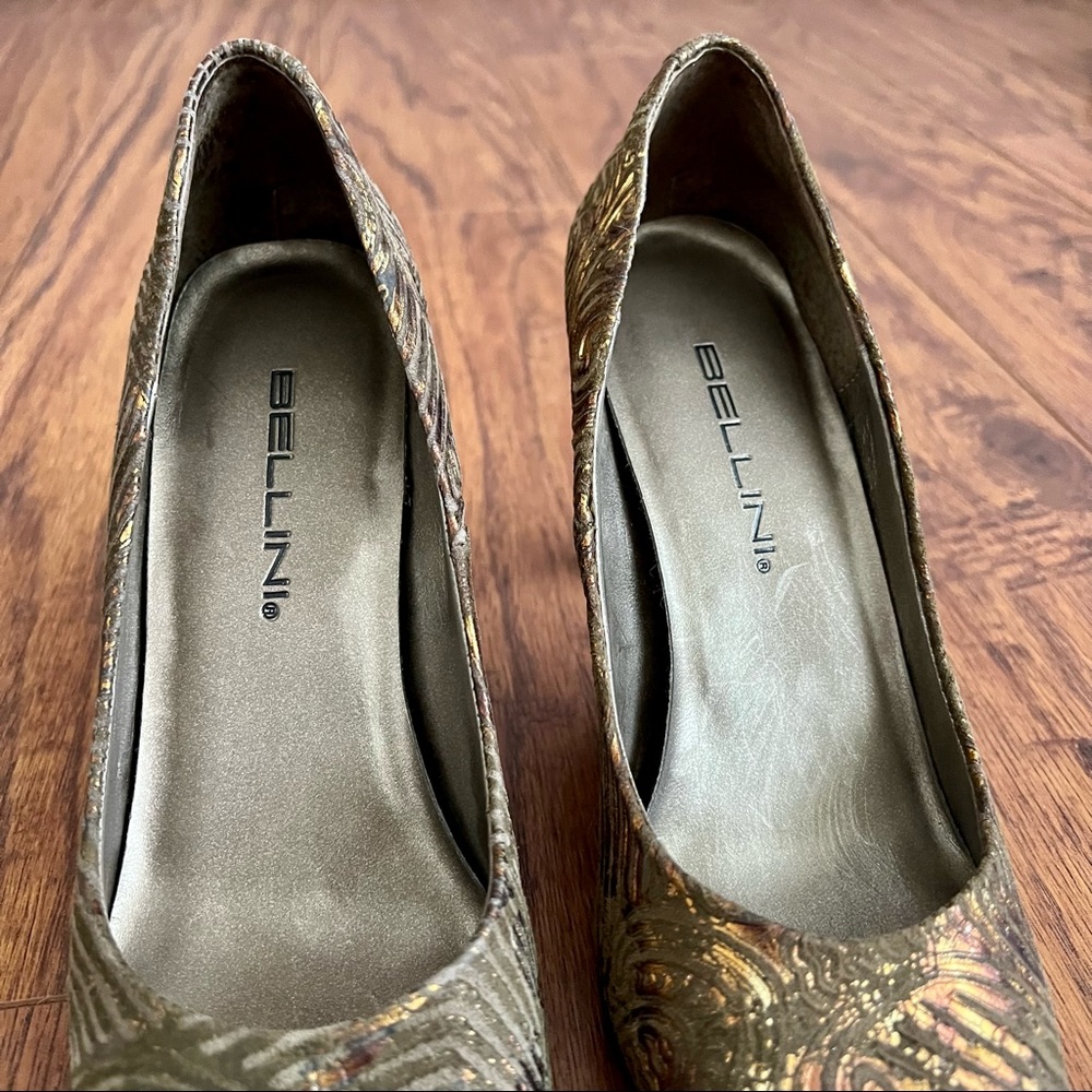 Vintage Bellini Leather Heels Size 7 - Picture 8 of 10